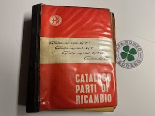 catalogue pièces Alfa Romeo guilia gt gta