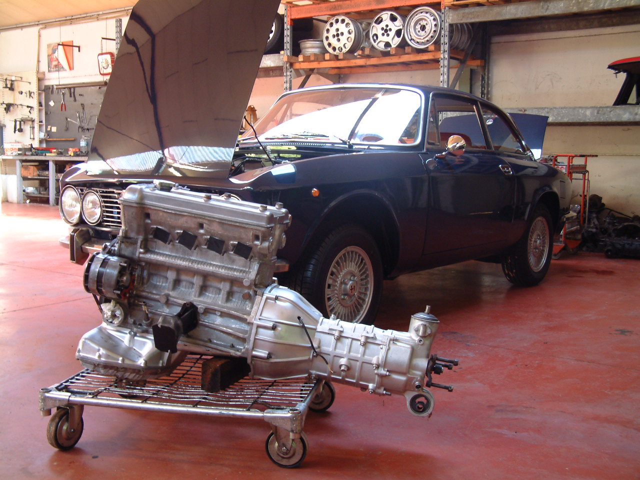 restauration alfa romeo Socaro